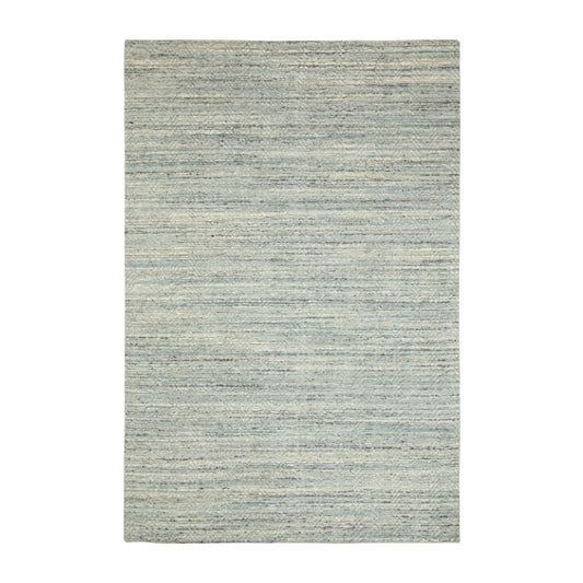 Modern and Contemporary Wool Hand Loomed Rug Green No Border 6.0X9.0 -O058391