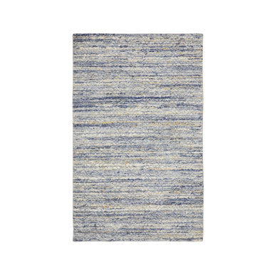 Modern and Contemporary Wool Hand Loomed Rug Grey No Border 3.0X5.0 -O058395
