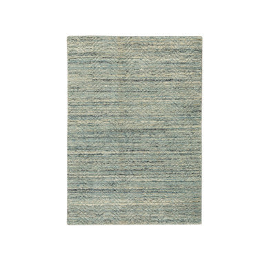 Modern and Contemporary Wool Hand Loomed Rug Green No Border 3.0X5.0 -O058618