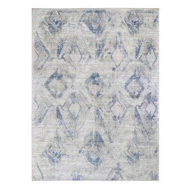 Wool and Silk Wool & Silk Hand Knotted Rug Ivory No Border 8.10X12.1 -O059259