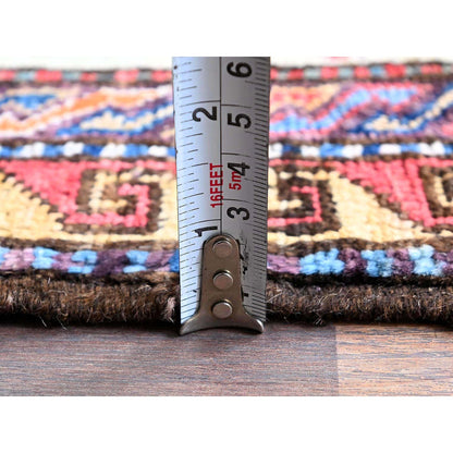 Kazak Wool Hand Knotted Rug Red 5.1x6.7 -O0595