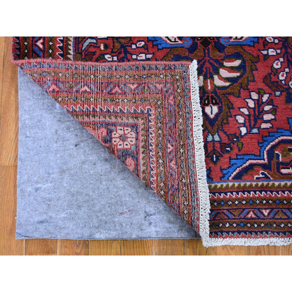 Persian Wool Hand Knotted Rug Red No Border 3.6X5.5 -O059655