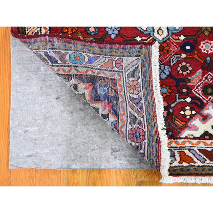 Persian Wool Hand Knotted Rug Red Ivory 3.6X5.3 -O059678