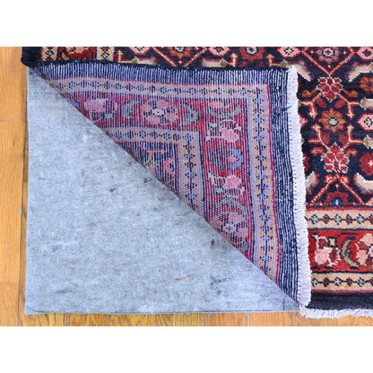 Persian Wool Hand Knotted Rug Black Red 6.1X10.0 -O059697