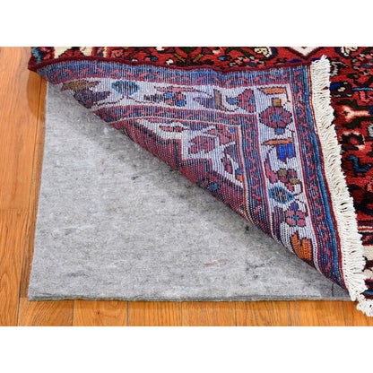 Persian Wool Hand Knotted Rug Red Ivory 3.6X5.1 -O059848