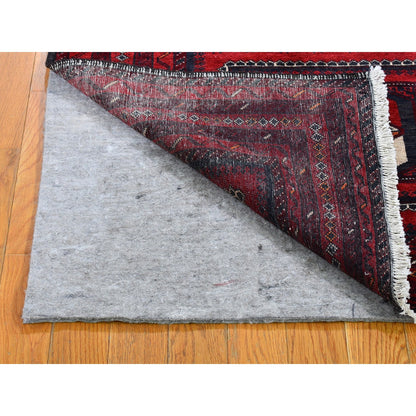 Persian Wool Hand Knotted Rug Red Goji Berry 3.5X6.1 -O059885