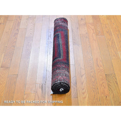 Persian Wool Hand Knotted Rug Red Goji Berry 3.5X6.1 -O059885