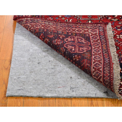 Persian Wool Hand Knotted Rug Red Ivory 3.5X5.4 -O059888