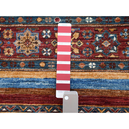 Kazak Wool Hand Knotted Rug Red No Border 3.4X5.0 -O060262