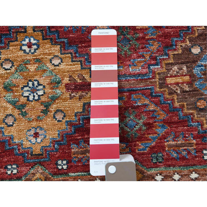 Kazak Wool Hand Knotted Rug Red No Border 2.8X8.1 -O060847