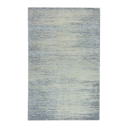 Hand-Loomed Wool Hand Loomed Rug Grey No Border 6.1X9.0 -O062056