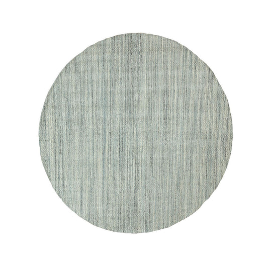 Modern and Contemporary Wool Hand Loomed Rug Green No Border 9.10X10.0 -O062062