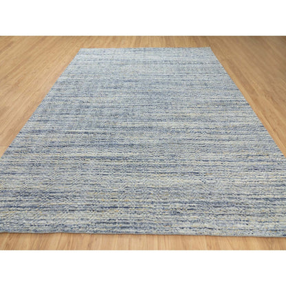 Modern and Contemporary Wool Hand Loomed Rug Ivory 9.0x11.10 -O062063