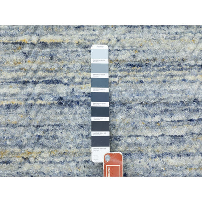 Modern and Contemporary Wool Hand Loomed Rug Ivory 9.0x11.10 -O062063