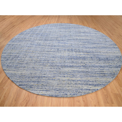 Modern and Contemporary Wool Hand Loomed Rug Grey No Border 11.9X12.0 -O062099