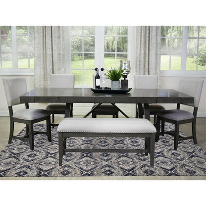 Tribal & Geometric Wool Hand Knotted Rug Black No Border 9.0X12.0 -O062200