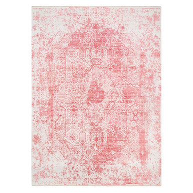 Transitional Wool & Pure Silk Hand Knotted Rug Ivory No Border 10.0X14.0 -O062370