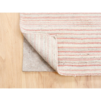 Modern and Contemporary Wool Hand Loomed Rug Pink No Border 9.0X12.0 -O063039