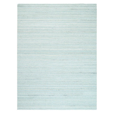 Modern and Contemporary Wool Hand Loomed Rug Green No Border 9.1X12.0 -O063042