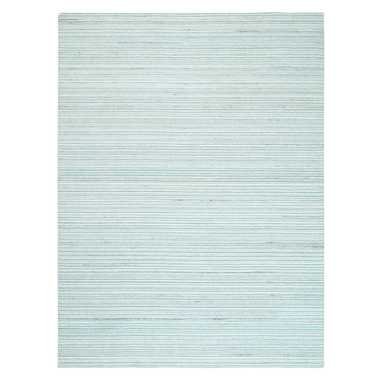 Modern and Contemporary Wool Hand Loomed Rug Green No Border 9.1X12.0 -O063043