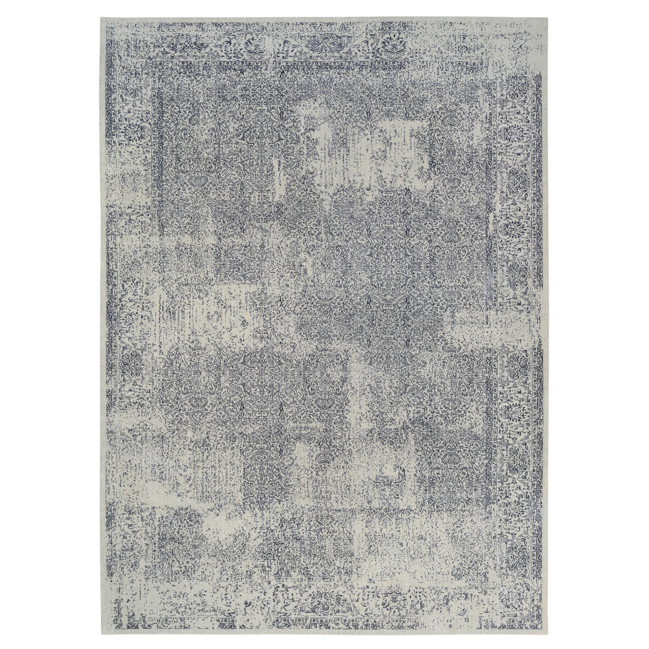 Gray 12'0" x 18'2" Modern and Contemporary & Art Handloom Wool/Silk Rug - Sku: O063305
