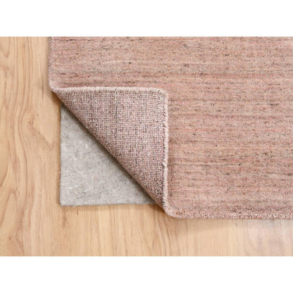 Modern and Contemporary Wool Hand Loomed Rug Pink No Border 8.2X10.0 -O063489