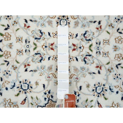 Fine Oriental Wool Hand Knotted Rug Ivory Ivory 2.8X13.3 -O063975