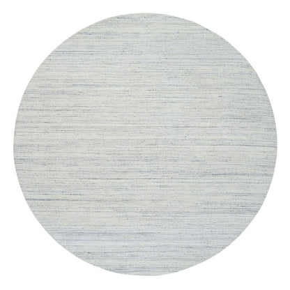 Modern and Contemporary Wool Hand Loomed Rug Ivory No Border 10.0X10.0 -O064795