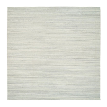 Modern and Contemporary Wool Hand Loomed Rug Ivory 12.1X12.0  -O064994