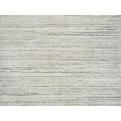 Modern and Contemporary Wool Hand Loomed Rug Ivory No Border 6.2X6.0 -O065010
