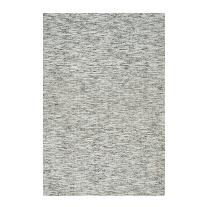 Modern and Contemporary Wool Hand Loomed Rug Beige No Border 6.3X9.1 -O065227