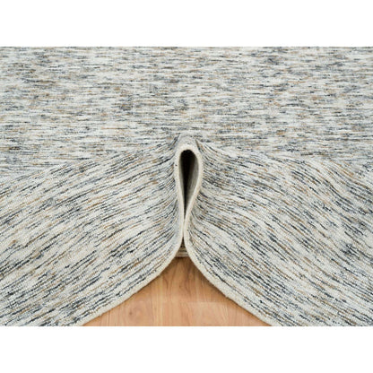 Modern and Contemporary Wool Hand Loomed Rug Beige No Border 6.3X9.1 -O065227