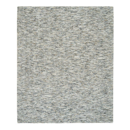 Modern and Contemporary Wool Hand Loomed Rug Beige No Border 8.3X10.0 -O065233