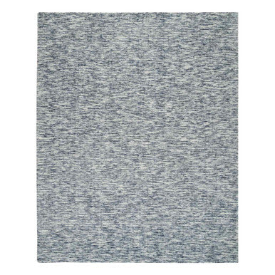 Modern and Contemporary Wool Hand Loomed Rug Blue No Border 8.2X10.0 -O065243