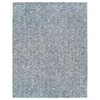 Modern and Contemporary Wool Hand Loomed Rug Blue No Border 12.2X15.0 -O065251