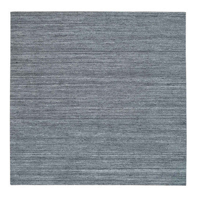 Modern and Contemporary Wool Hand Loomed Rug Grey No Border 10.1X10.0 -O065422