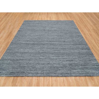 Modern and Contemporary Wool Hand Loomed Rug Grey No Border 10.1X10.0 -O065422