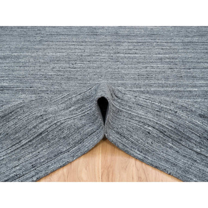 Modern and Contemporary Wool Hand Loomed Rug Grey No Border 10.1X10.0 -O065422