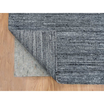Modern and Contemporary Wool Hand Loomed Rug Grey No Border 12.0X12.0 -O065424