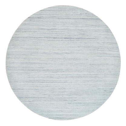 Modern and Contemporary Wool Hand Loomed Rug Ivory No Border 10.0X10.0 -O065431