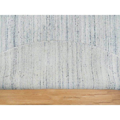Modern and Contemporary Wool Hand Loomed Rug Ivory No Border 8.0X8.0 -O065432