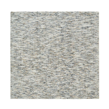 Modern and Contemporary Wool Hand Loomed Rug Beige No Border 6.2X6.0 -O065436