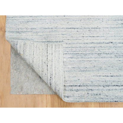 Modern and Contemporary Wool Hand Loomed Rug Ivory No Border 10.1X14.1 -O065451