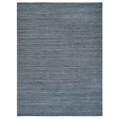 Modern and Contemporary Wool Hand Loomed Rug Grey No Border 12.1X15.1 -O065454