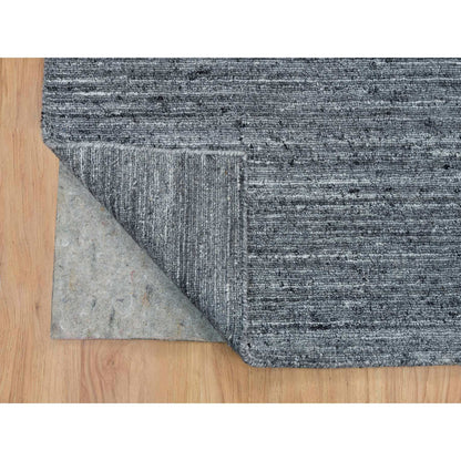 Modern and Contemporary Wool Hand Loomed Rug Grey No Border 12.1X15.1 -O065454