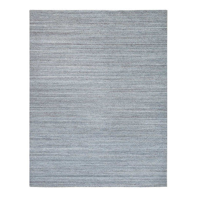 Modern and Contemporary Wool Hand Loomed Rug Grey No Border 8.1X10.0 -O065555