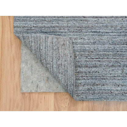 Modern and Contemporary Wool Hand Loomed Rug Grey No Border 8.1X10.0 -O065555