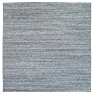 Modern and Contemporary Wool Hand Loomed Rug Grey No Border 12.0X12.0 -O065558