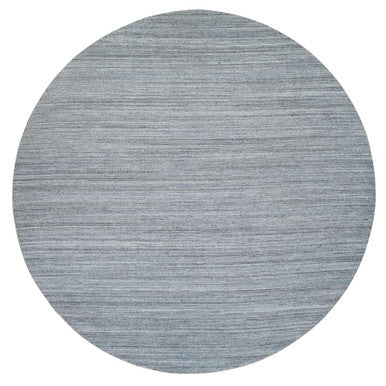 Modern and Contemporary Wool Hand Loomed Rug Grey No Border 11.10X11.10 -O065559