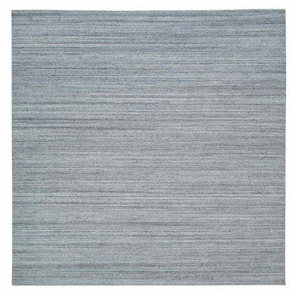 Modern and Contemporary Wool Hand Loomed Rug Grey No Border 10.1X10.1 -O065562